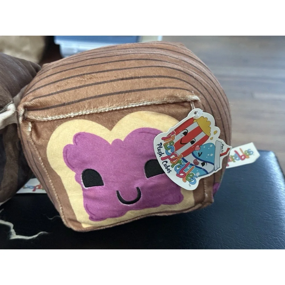 Coffee & Toast‎ Inseparables Plush Magnetic Cubes